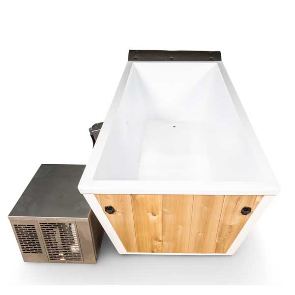 Starlight Woodburning Hot Tub with White Plastic Interior | Leisurecraft