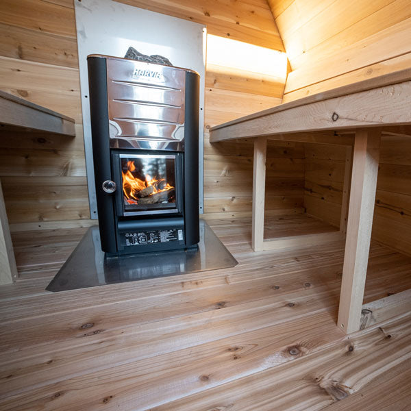 MiniPOD Wood Burning Sauna | Leisurecraft