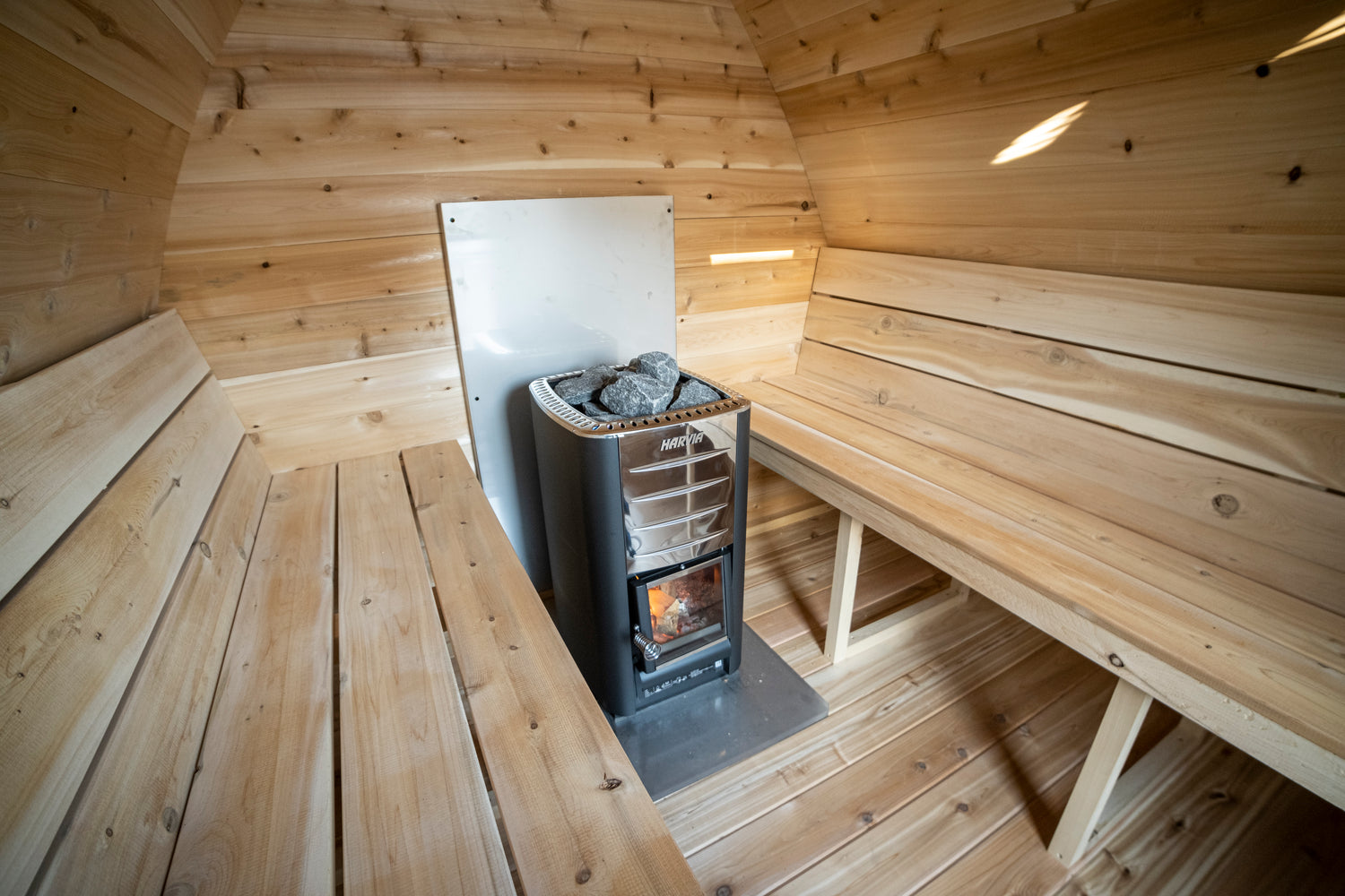 MiniPOD Wood Burning Sauna | Leisurecraft