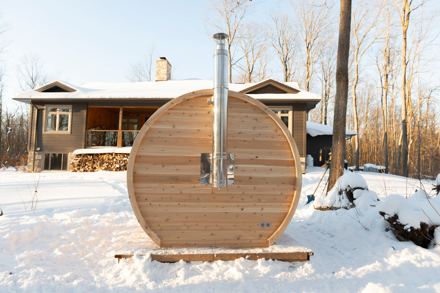 Elation Barrel Sauna | Leisurecraft