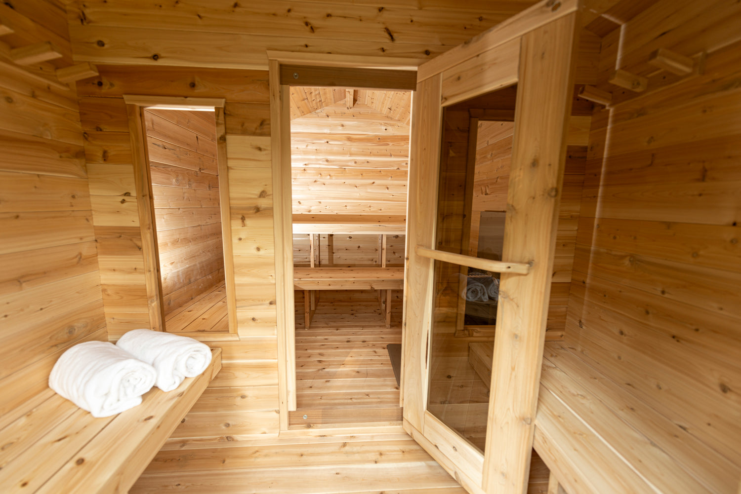 Georgian Cabin Sauna with Changeroom | Leisurecraft