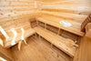 Georgian Cabin Sauna with Porch | Leisurecraft