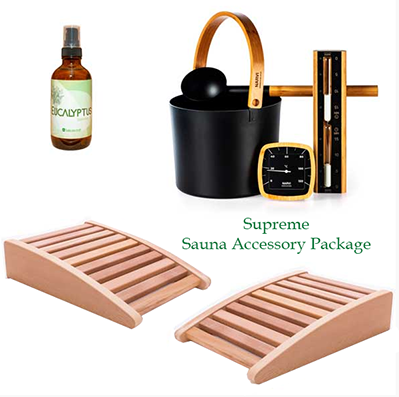 Supreme Sauna Accessory Package | Leisurecraft