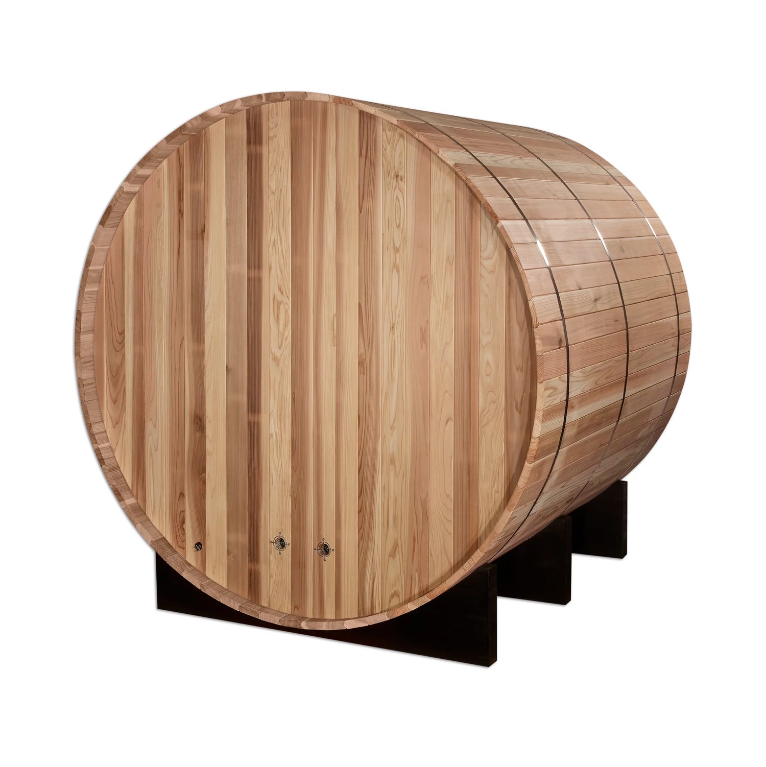 Arosa 4 Person Barrel Traditional Sauna | Golden Designs Inc.