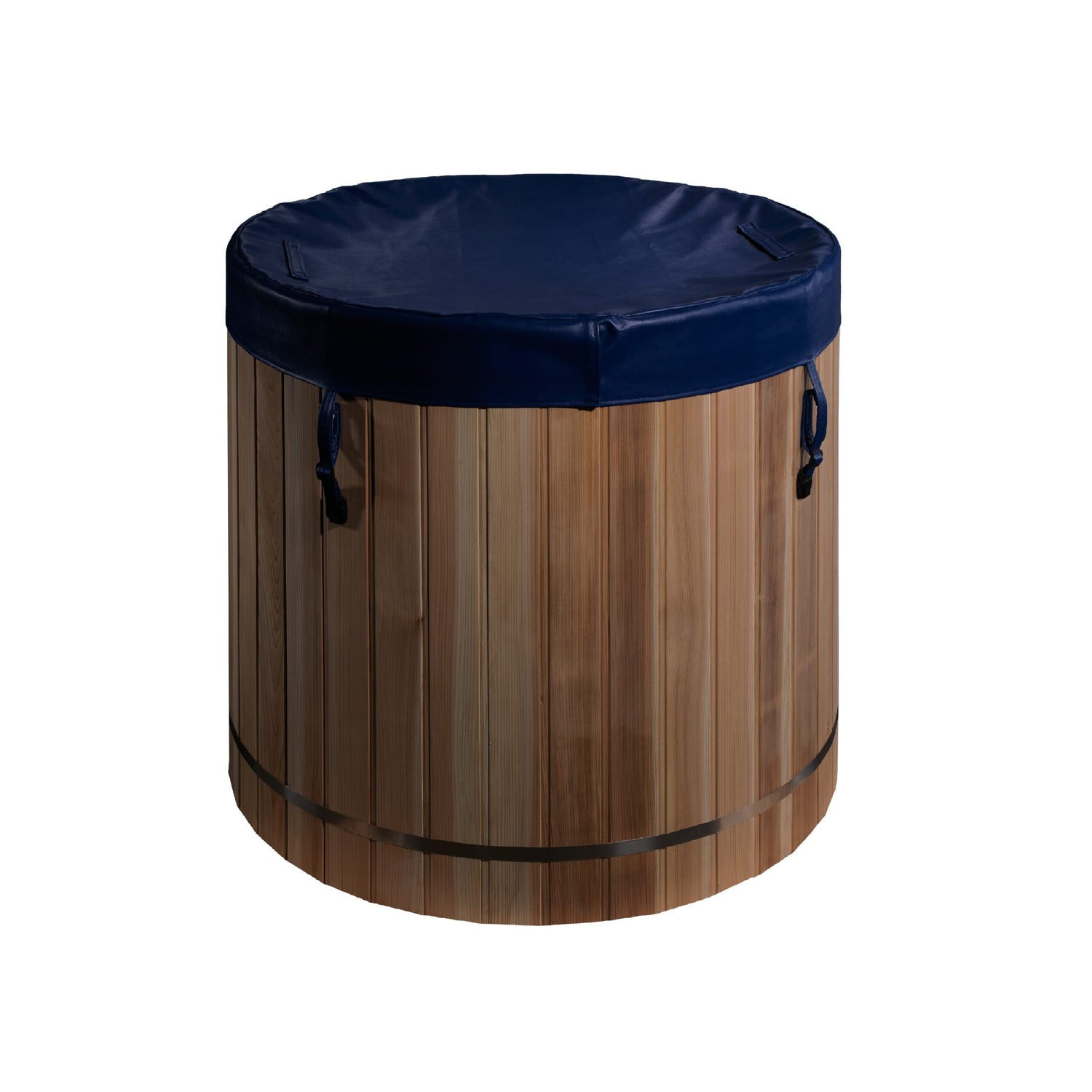 Dynamic Cold Therapy Cedar Barrel Cold Plunge - 304 Stainless Steel | Golden Designs Inc.