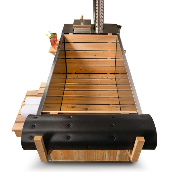 Starlight Wood Burning Hot Tub with Aluminum Interior | Leisurecraft