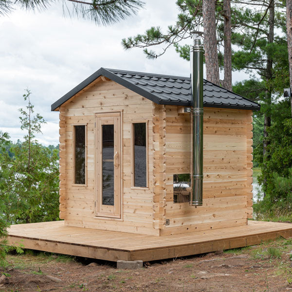 Georgian Cabin Outdoor Sauna | Leisurecraft