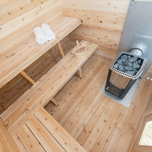 Georgian Cabin Outdoor Sauna | Leisurecraft