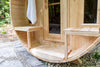 CT Tranquility Wood Burning Barrel Sauna | Leisurecraft