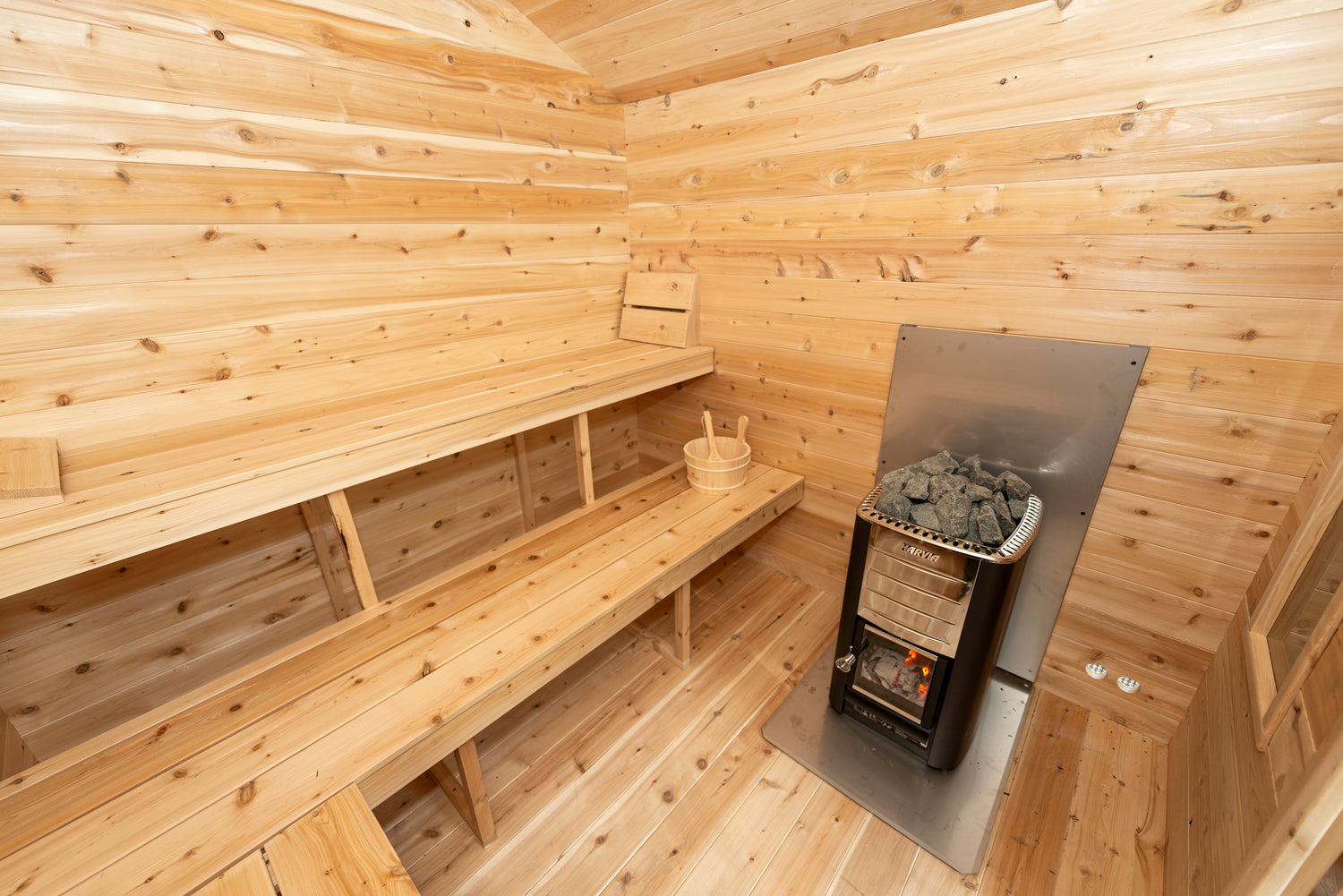 Georgian Cabin Sauna with Changeroom | Leisurecraft