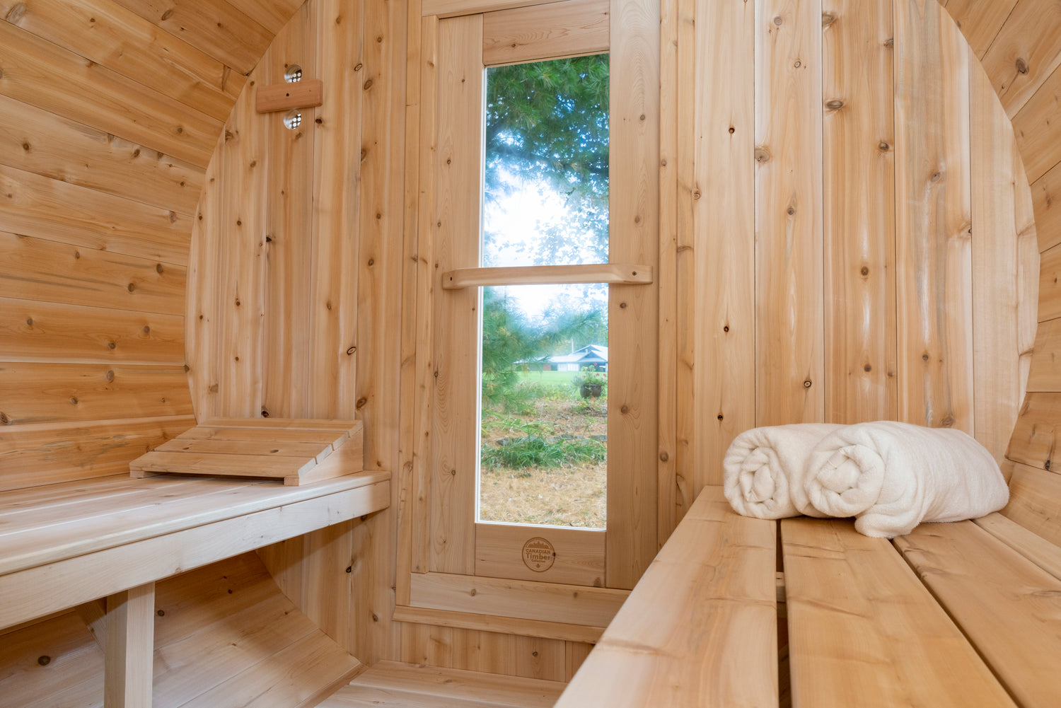 Serenity Barrel Sauna | Leisurecraft