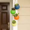 Accent Plus Southwestern Dangling Pots Decor