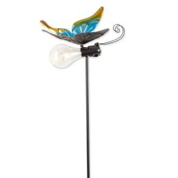 Accent Plus Butterfly Solar Fairy Light Garden Stake