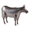 Accent Plus Galvanized Metal Cow Garden Figurine