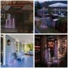 LED Christmas Lights Set contains 3 pieces of spiral LED Christmas tree with star finial Freely choose Twinkle or Steady-on mode for restaurant; exhib