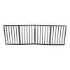 Pet Gate â€“ Dog Gate for Doorways, Stairs or House â€“ Freestanding, Folding , Dark Brown,Arc Wooden