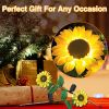 2 Pack Sunflower Solar Garden Lights Outdoor Waterproof Solar Powered Garden Stake Lights For Garden Patio