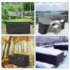 210D Waterproof Outdoor Furniture Cover Windproof Dustproof Patio Furniture Protector Oxford Cloth Garden XL Size