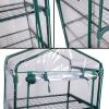 Outdoor Portable Mini 4 Shelves Greenhouse