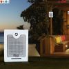 Outdoor Speaker Wired Waterproof System Wall Mounted Indoor Outside Patio Backyard Surround Sound Home Exterior 5 Core Window