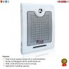 Outdoor Speaker Wired Waterproof System Wall Mounted Indoor Outside Patio Backyard Surround Sound Home Exterior 5 Core Window