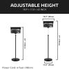 Simple Deluxe Standing Heater 750W/1500W