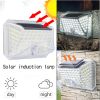 Solar Motion Sensor Light Outdoor; 90 LED Solar Power Lamp Outdoor Yard Porch Garden Patio Fence Light Wall Mounted Lamp(2Pcs-White)