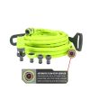 Flexzilla Garden Hose Kit with Quick Connect Attachments 1/2" x 50' ZillaGreen