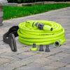 Flexzilla Garden Hose Kit with Quick Connect Attachments 1/2" x 50' ZillaGreen