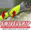 Flexzilla SwivelGrip Garden Hose 5/8" x 75' 3/4" - 11 1/2 GHT Fittings ZillaGreen