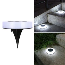 LED Solar Buried Ground Light Lawn Lights Outdoor Garden Patio Yard Landscape (Color: as picture)