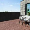 Balcony and Fence Privacy Screen 8' x 50' with 90% Shade Rating - 170 GSM Polyethylene Fabric