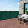 Balcony and Fence Privacy Screen 8' x 50' with 90% Shade Rating - 170 GSM Polyethylene Fabric