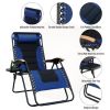 XL Oversized Padded Zero Gravity Camping Recliner