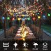 36FT 60 LED Solar String Light USB Party Xmas Yard Patio Garden Waterproof Decor; Solar Powered Patio Lights for Garden Yard Porch Wedding Party Decor