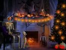 Halloween String Lights LED Pumpkin Jack-o-lanterns Lights Decorative Lights