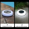 LED Solar Buried Ground Light Lawn Lights Outdoor Garden Patio Yard Landscape