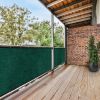 Balcony and Fence Privacy Screen 8' x 50' with 90% Shade Rating - 170 GSM Polyethylene Fabric