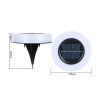 LED Solar Buried Ground Light Lawn Lights Outdoor Garden Patio Yard Landscape